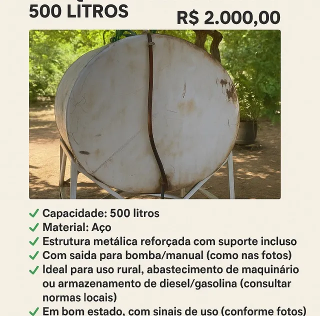 Tanque de combustível
