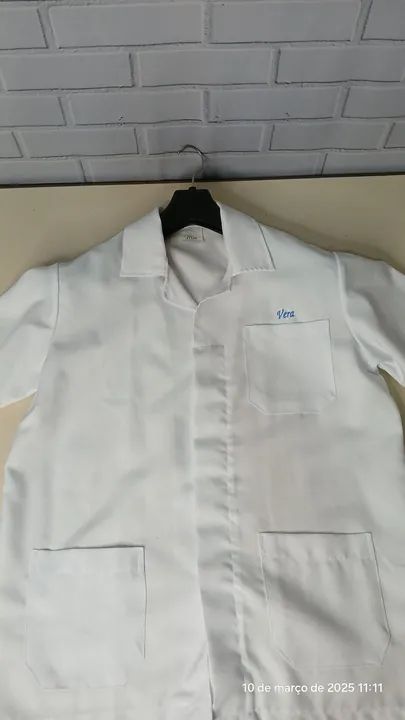 Jaleco Branco - Tamanho M - Foto 5