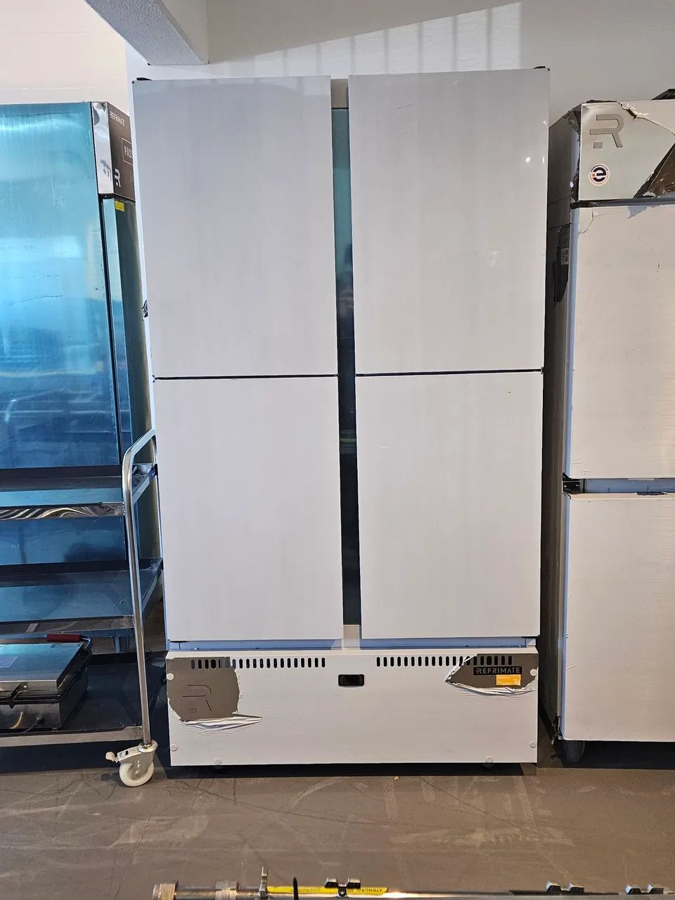 geladeira comercial 4 portas de inox a pronta entrega 