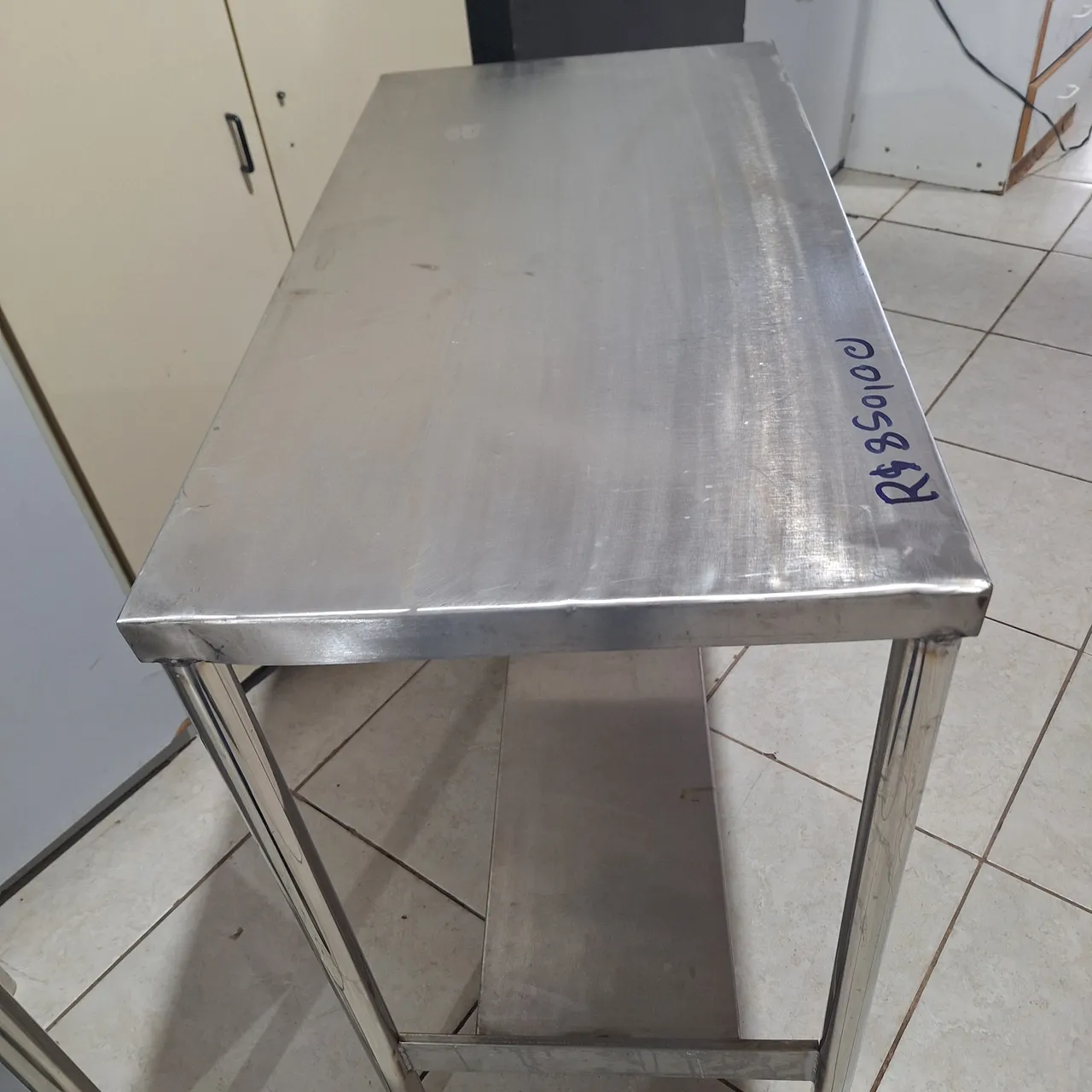 Bancada de Aço Inox para Cozinha Industrial