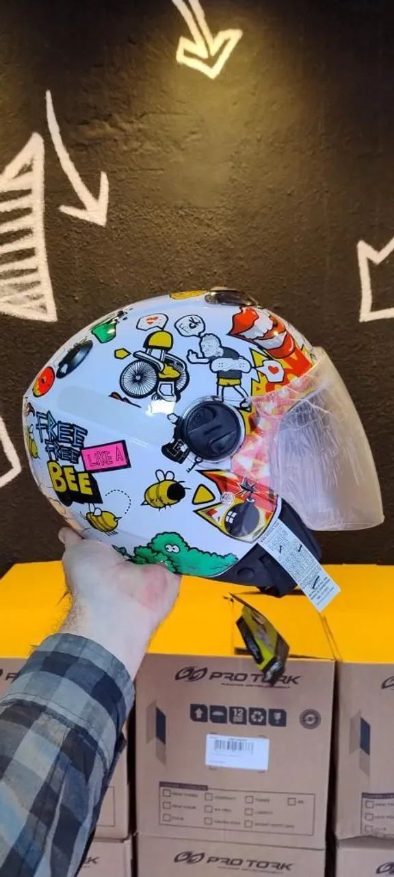 Capacete Moto - Protork - Foto 4