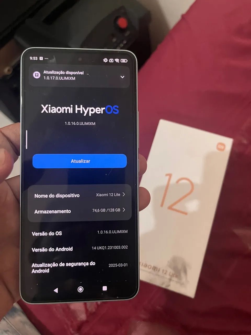 Xiaomi 12 lite 