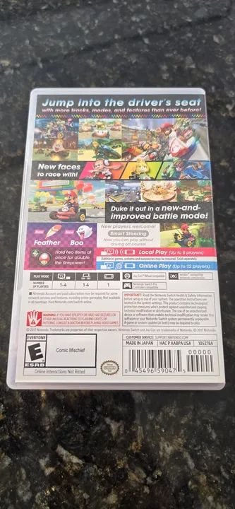Super Mario Kart 8 Deluxe Standard Edition Nintendo Switch Físico - Foto 2