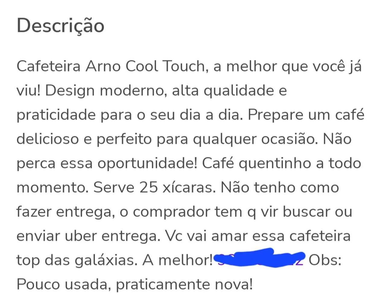 Cafeteira Elétrica Arno - Top das Galáxias! - Foto 5