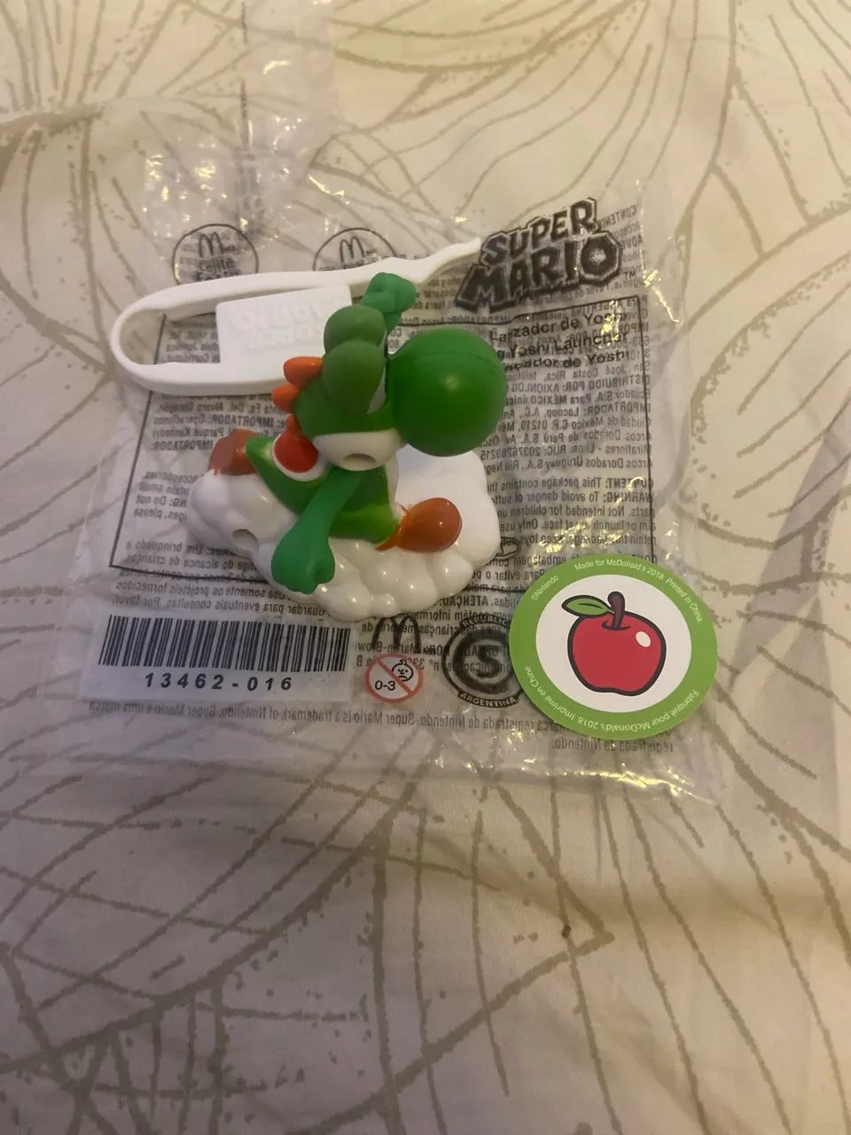 Yoshi - Mário Bros Mac Donalds 2018 - raro nessas condições 