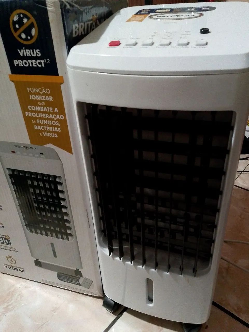 Climatizador de Ar Britânia 5 em 1 com Função Ionizar - Foto 2