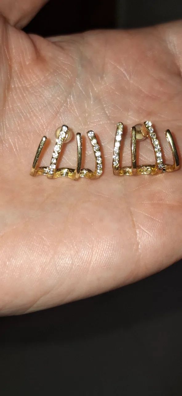 Brincos Dourados  - Foto 4