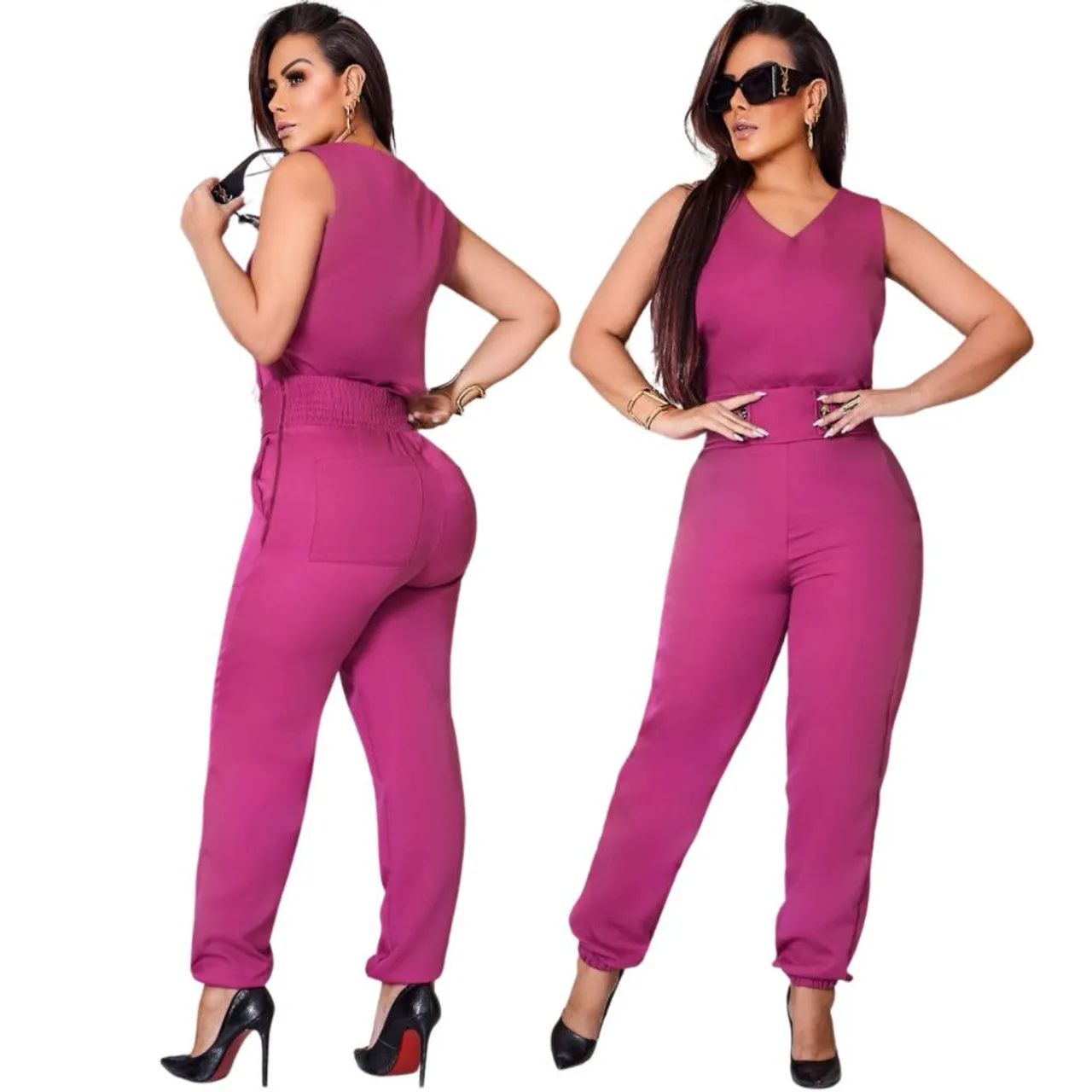CONJUNTO CALÇA E BLUZA Diversas Cores - Foto 2