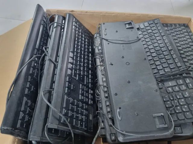 Lote 40 Teclados USB para PC - Foto 3
