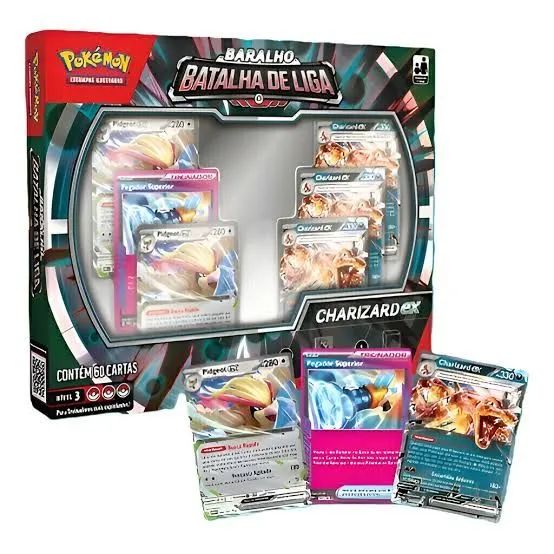 Deck de Batalha de Liga Charizard EX - Pokémon TCG - Foto 2