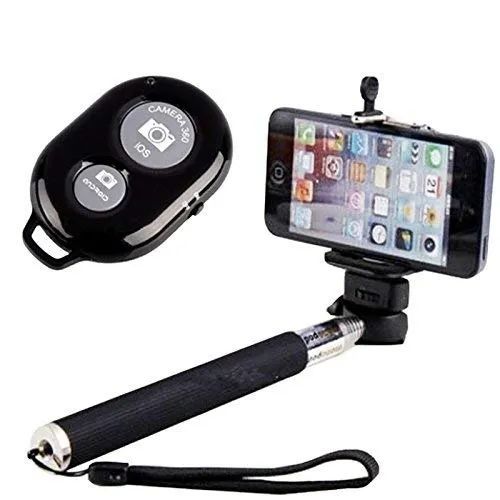 Bastão de Selfie Bluetooth com Controle Remoto - Foto 5