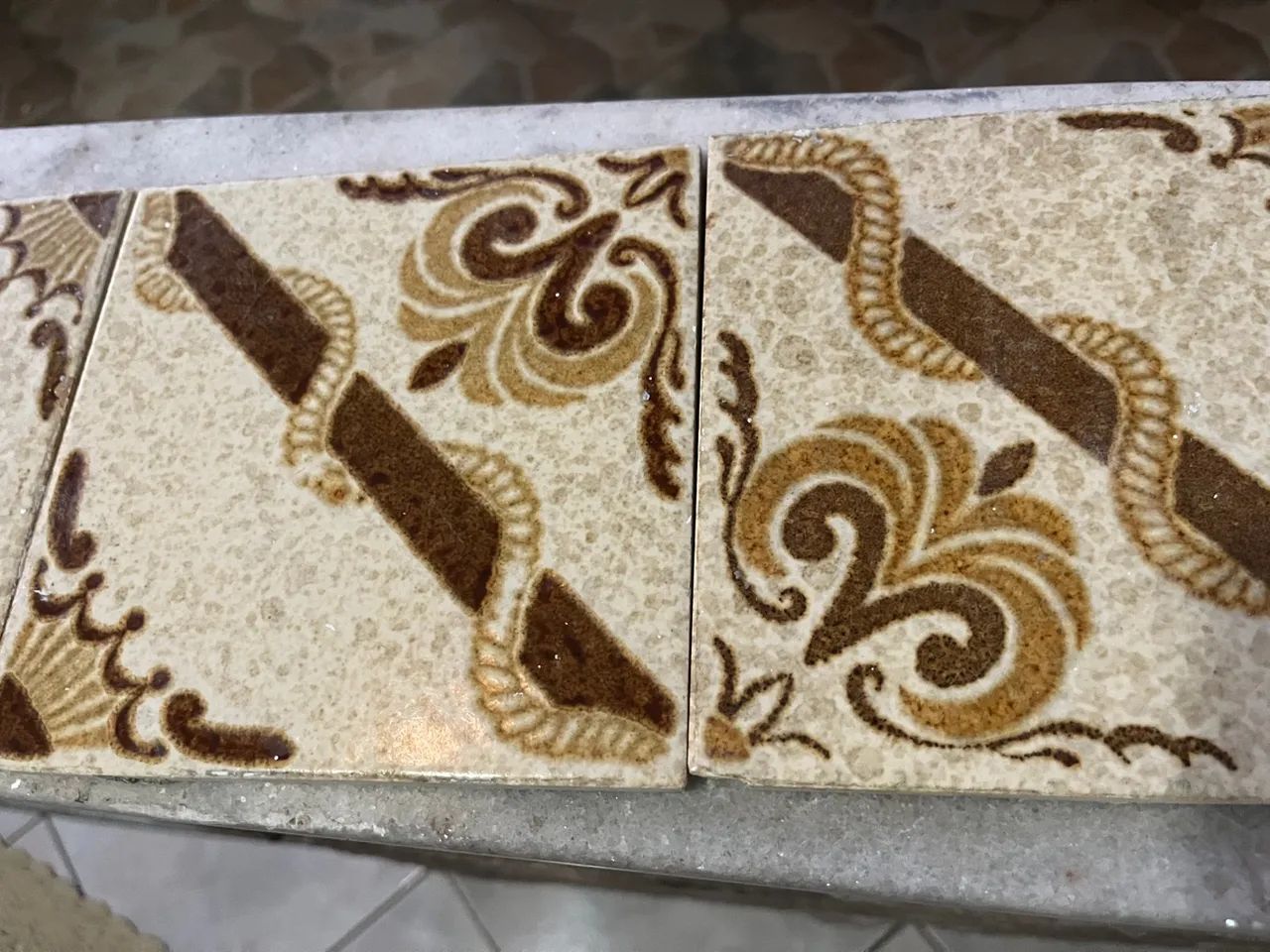 Piso / cerâmica antiga (museu do piso)
