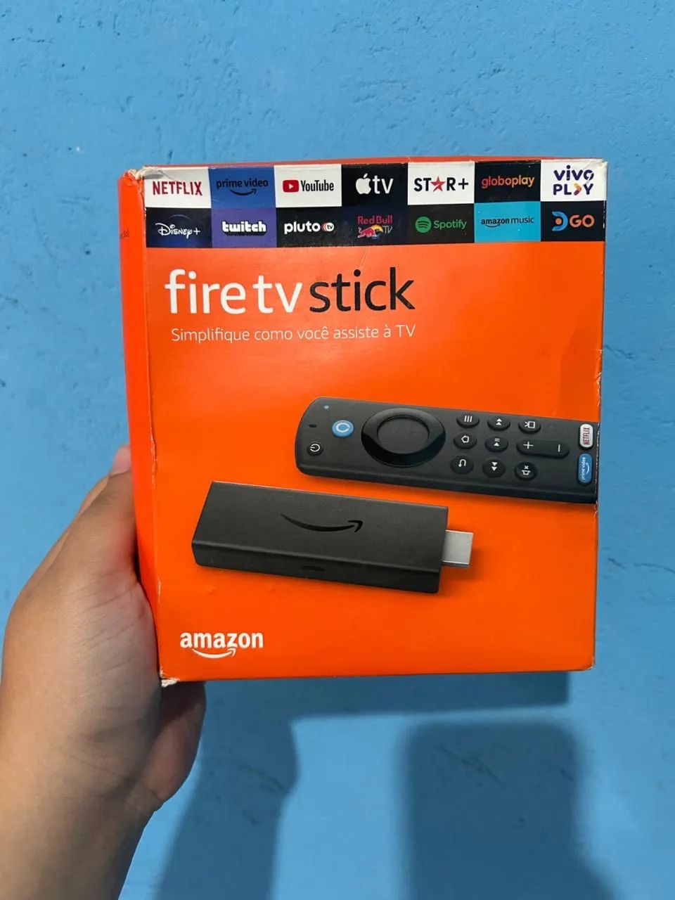 ? Fire TV Stick Amazon - Novo, nunca usado (Completo na caixa) - Foto 2
