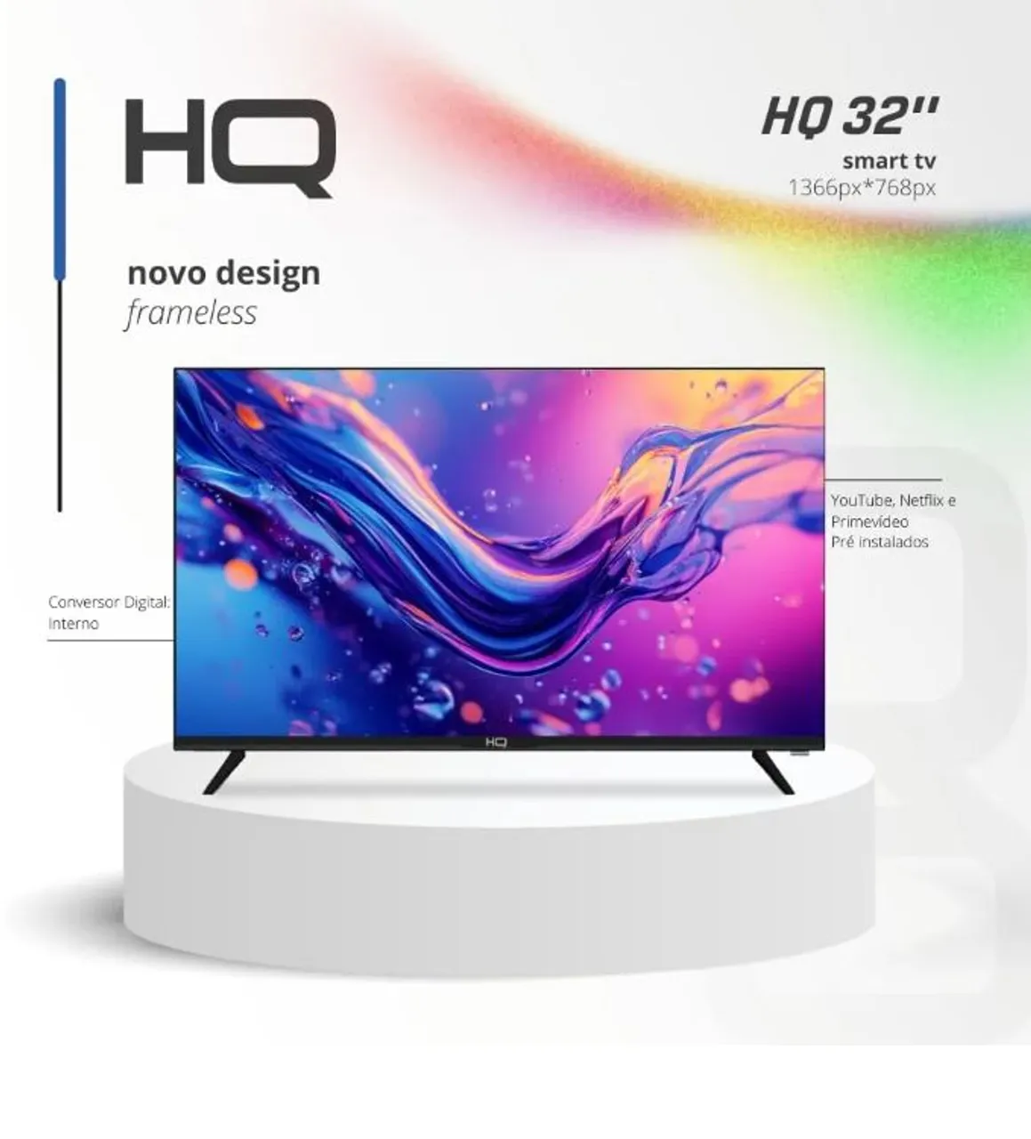 TV Smart HQ 32 polegadas