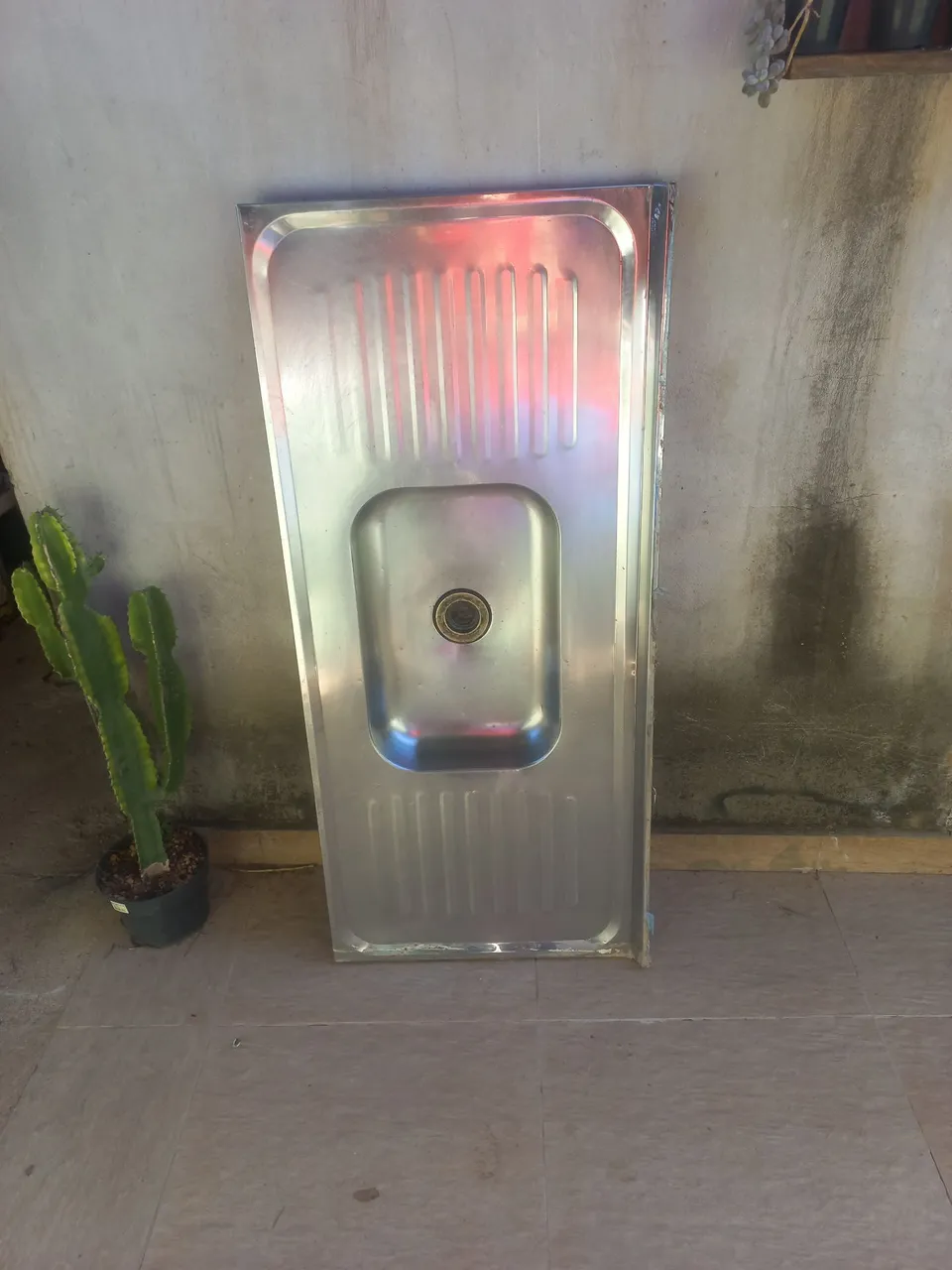 Pia de inox 1,20