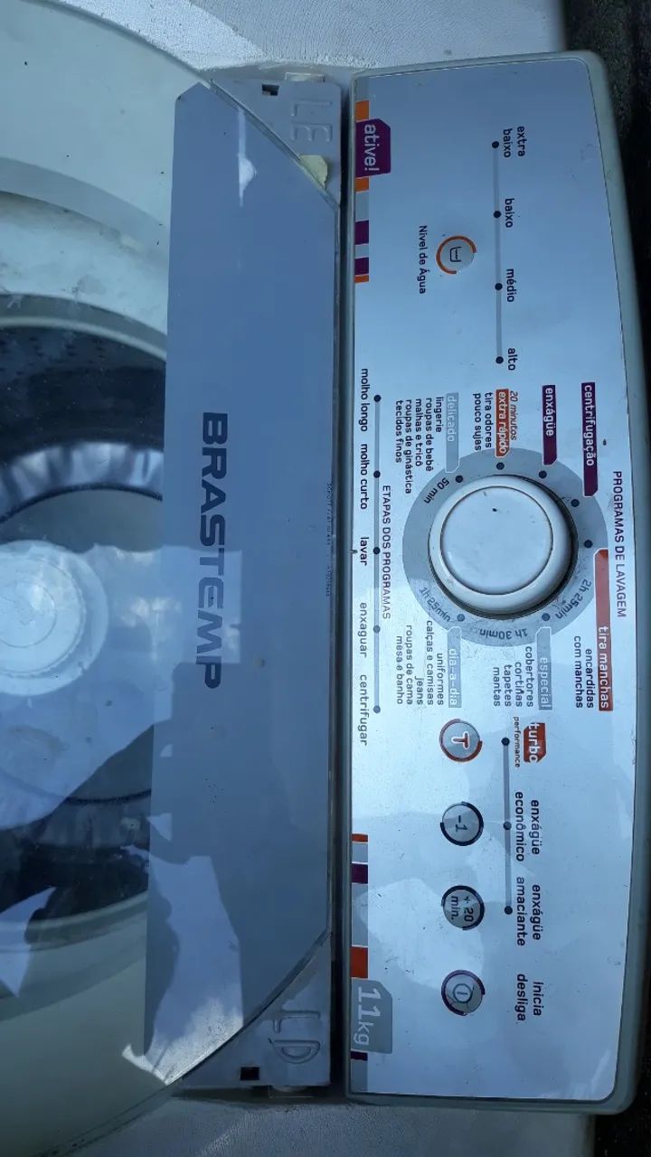 Máquina lavar Brastemp active 11kg