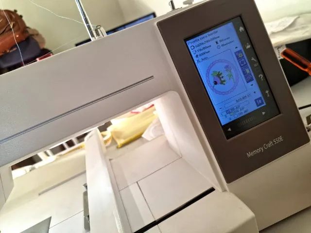 Maquina janome de bordado 550e
