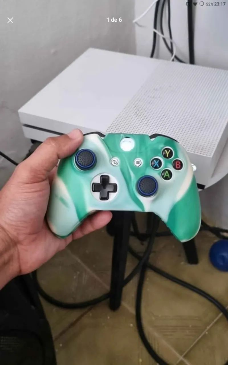 Xbox one  s 1 terá. Troca em celular com volta sua