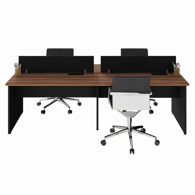 MESA ESTAÇÃO DE TRABALHO 4 LUGARES ...PRONTA ENTREGA!!!