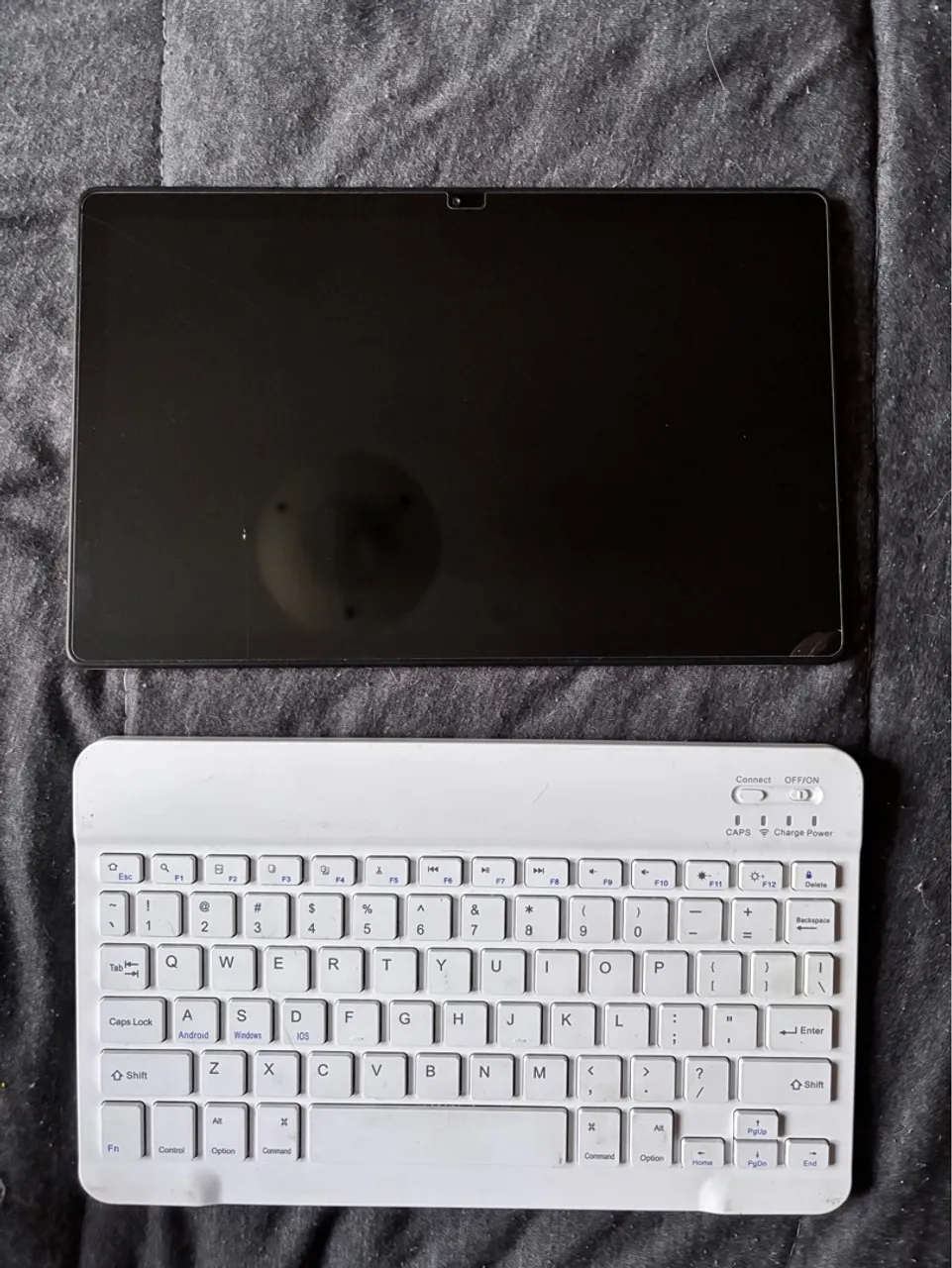 Tablet A7 Samsung com teclado