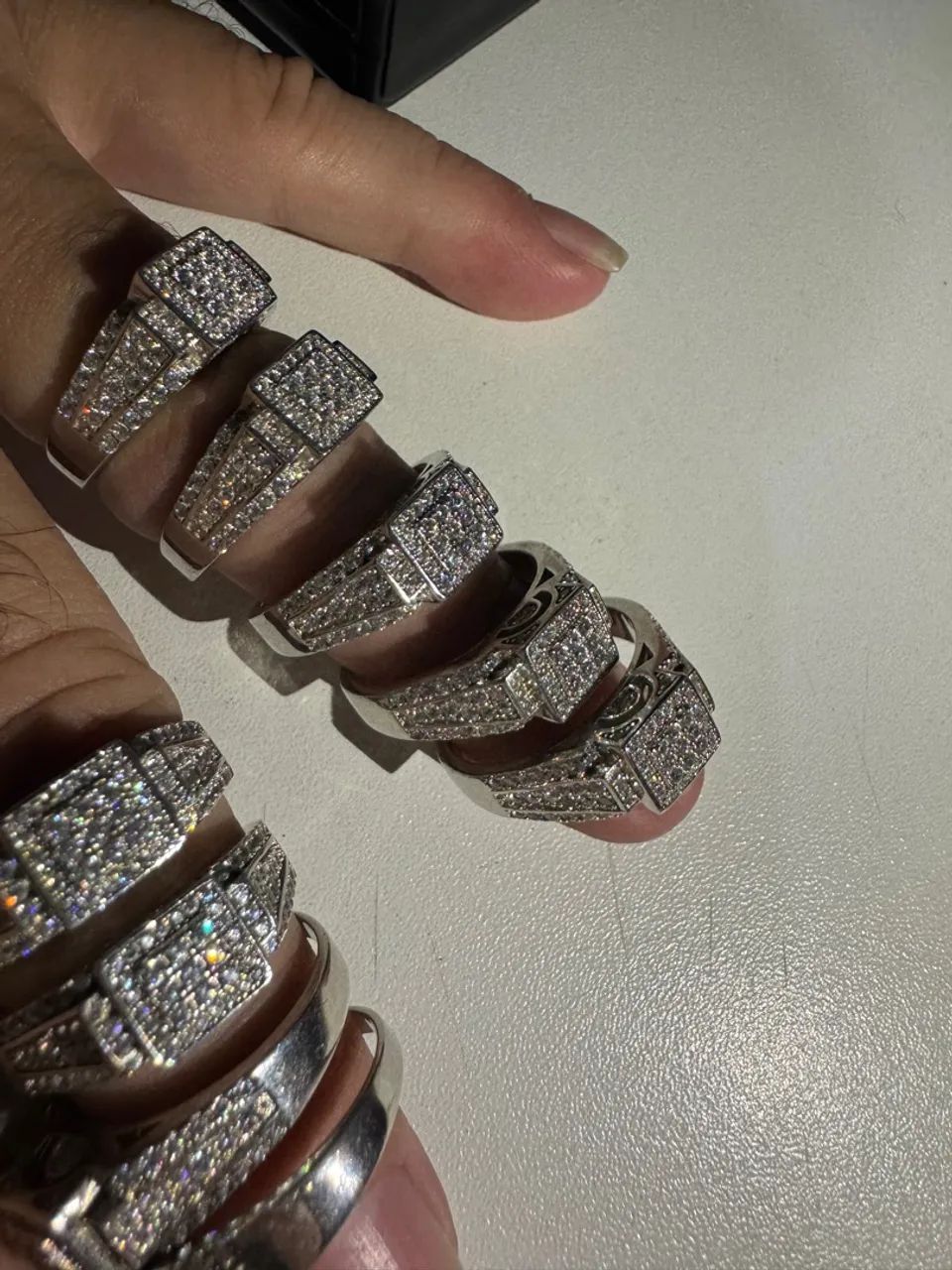 Prata 925 com pedras  - Foto 3