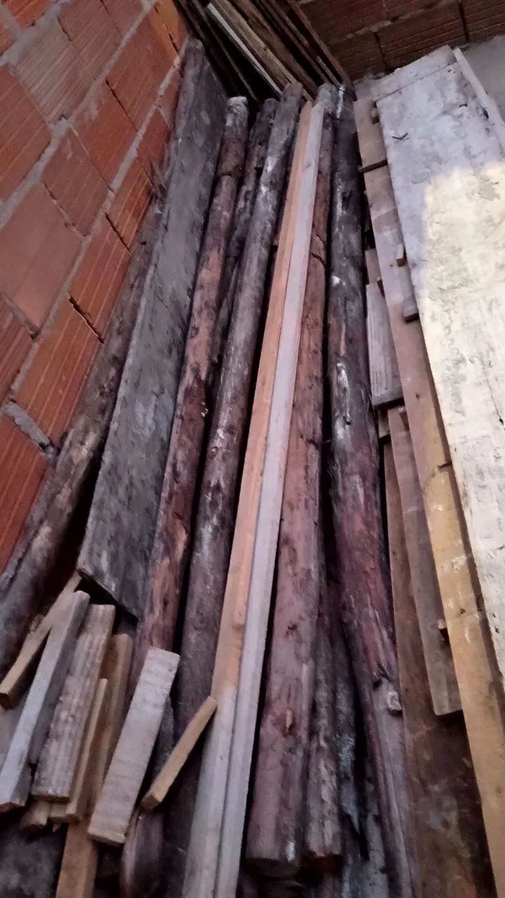 Vendo escora de eucalipto 3.metros e 50 cm cada não faço entrega. Frete a parte  - Foto 2