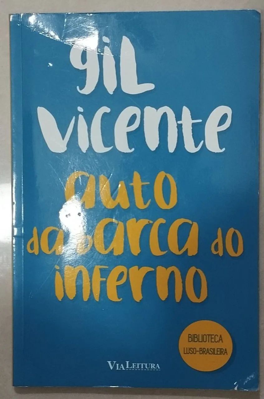 Livro Auto da barca do inferno