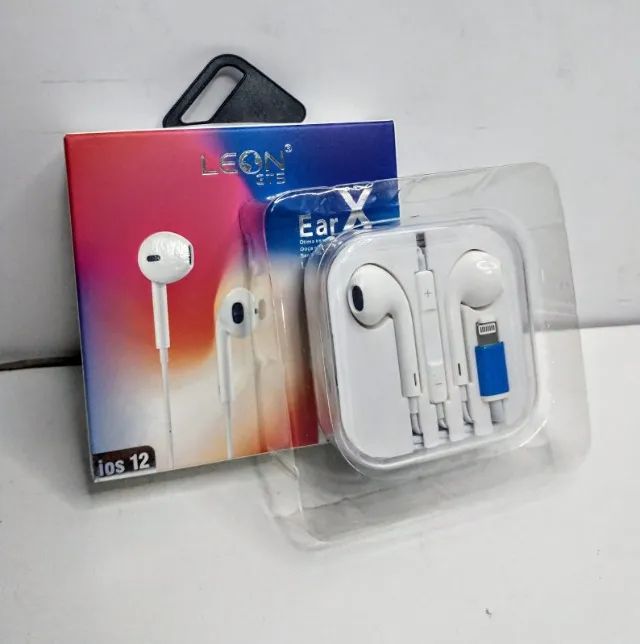 FONE DE OUVIDO PARA IPHONE COM FIO 