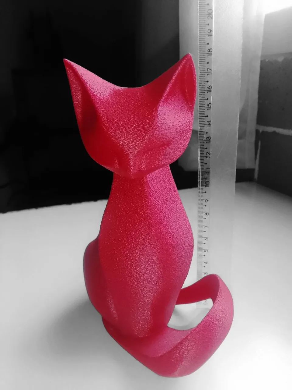 Decoração de Gato Impresso em 3D - Foto 5