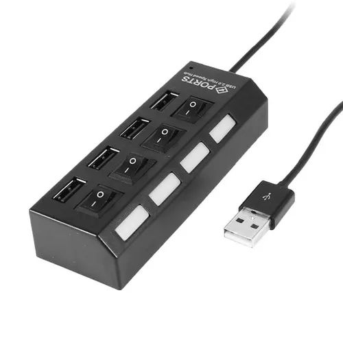Hub Cabo Usb 2.0 Extensor 4 Portas High Speed Hd Pen Drive - Foto 3