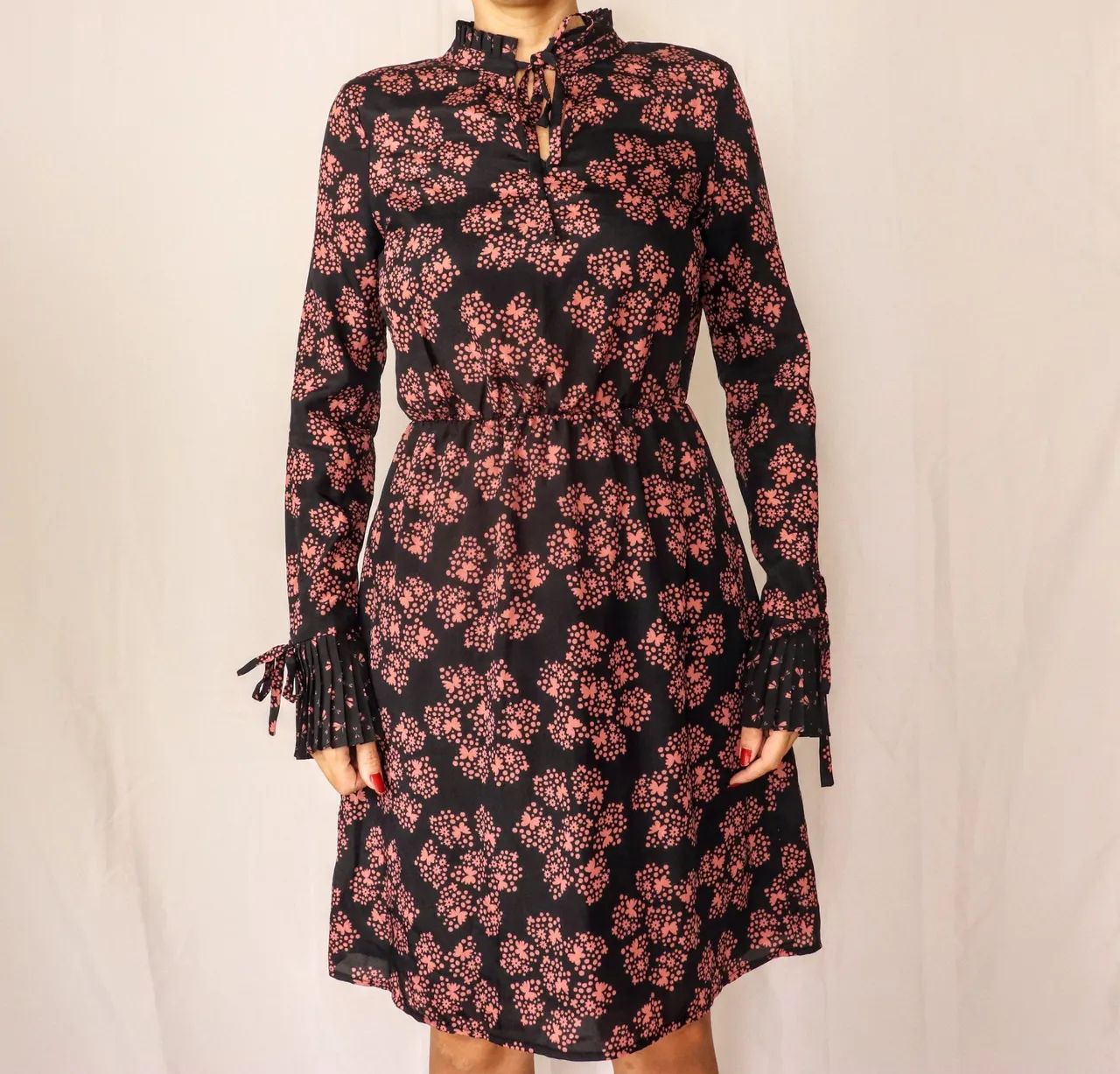 Vestido Kitson Romântico Manga Comprida