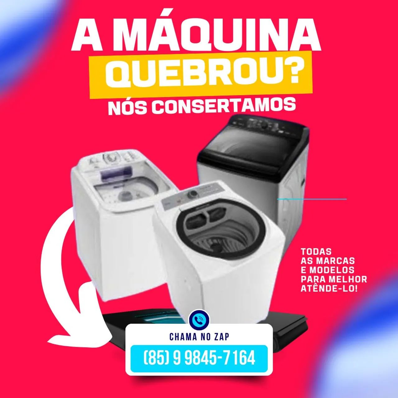 Assistência Técnica de Máquinas de Lavar e Geladeiras - Serviço Rápido e Garantido!