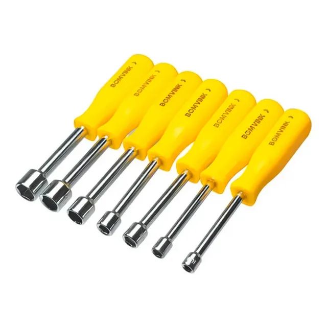 Kit De Chave Soquete 7 Peças Aço Anticorrosivo - Foto 2