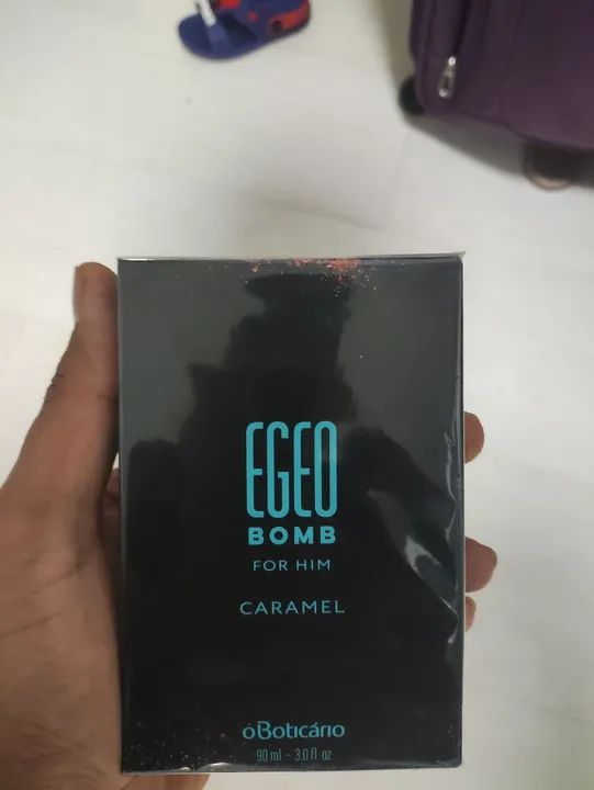 Perfume masculino Egeo Bomb Caramel Raríssimo