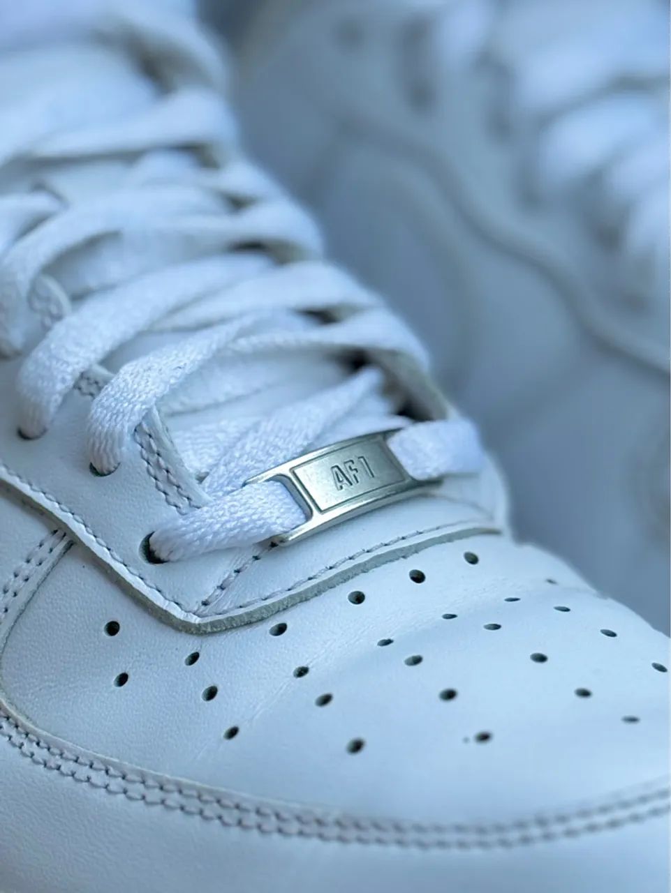 Tênis Nike Air Force 1 "07 Branco - Foto 5