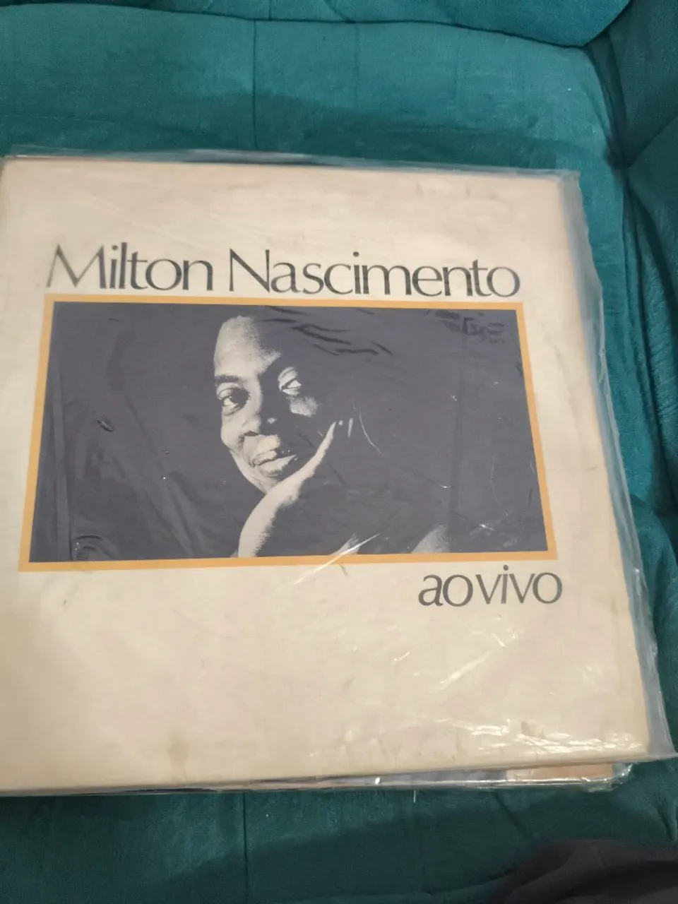 Disco de Vinil - Milton Nascimento - Ao Vivo