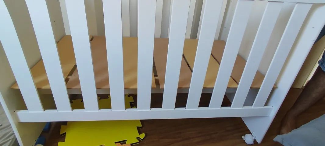 Berço 3 em 1 com colchão + brinde  - Foto 3