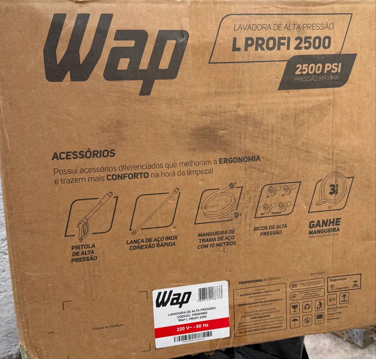 Wap de alta pressão 2500 PSI  - Foto 4