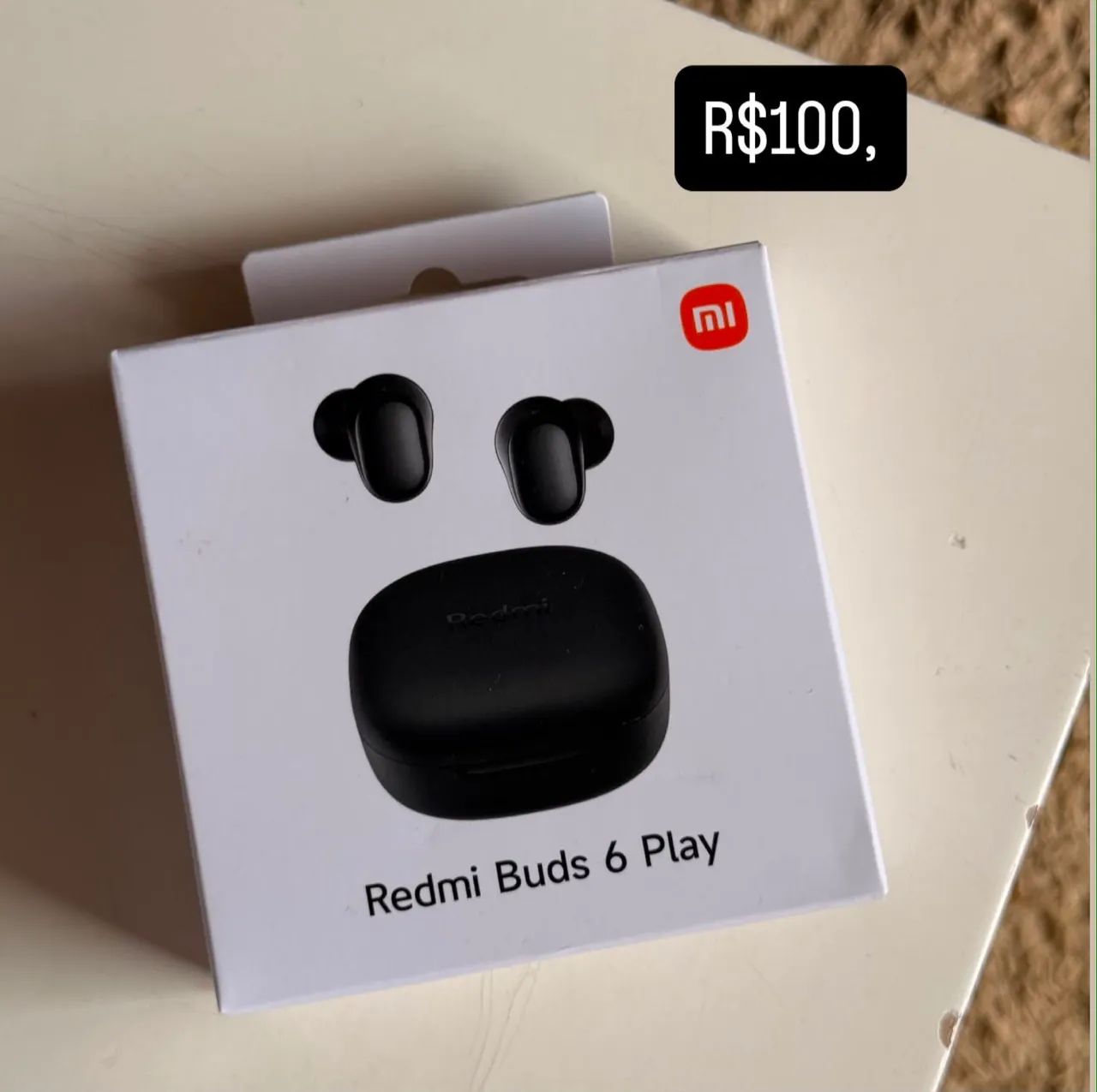 Fone de ouvidos Redmi Buds 6 play 