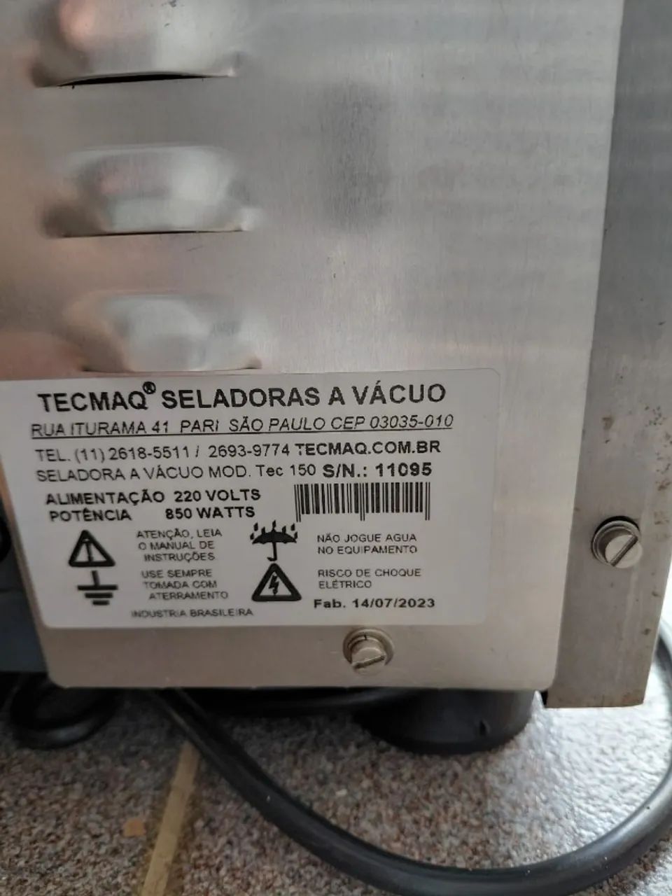 Maquina a Vacuo, modelo Tecmaq 150.  - Foto 2