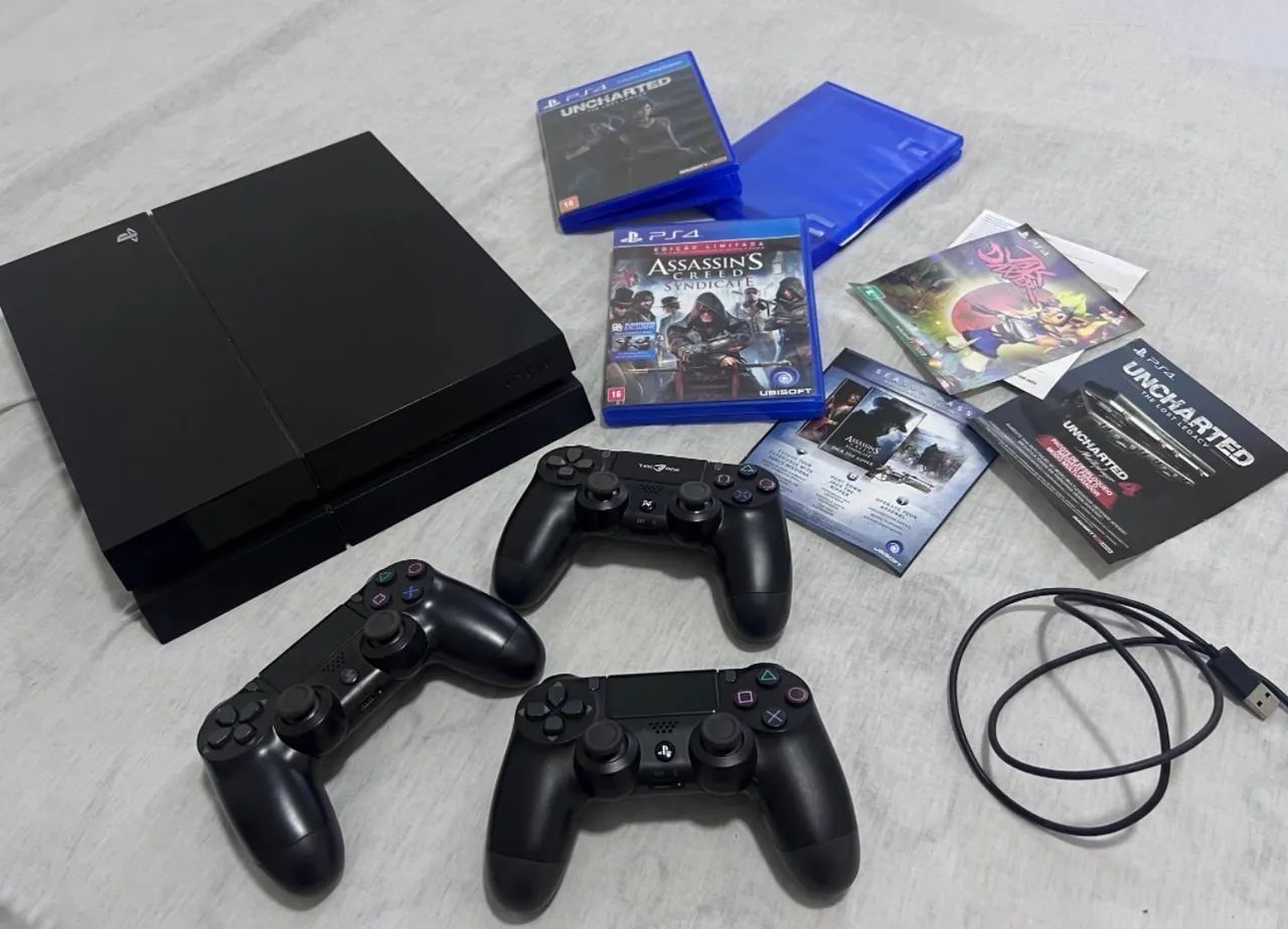 PlayStation 4 para doação - Foto 3