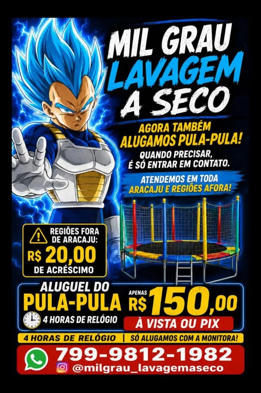 Alugamos pula pula 