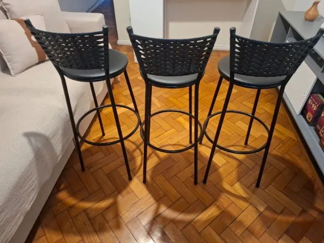Bancada/Mesa de jantar com 3 cadeiras - Foto 5