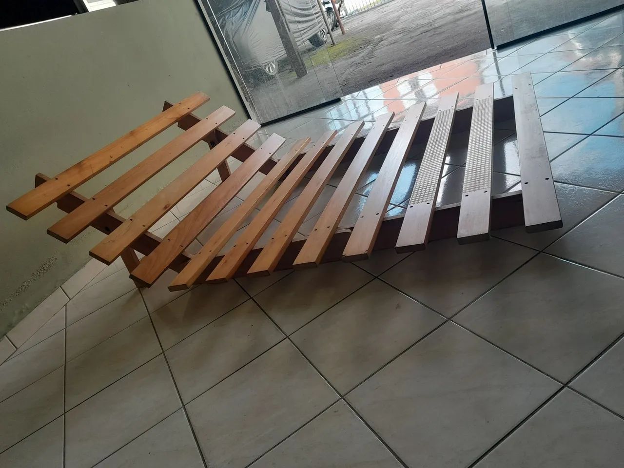 Futton strado madeira maçiça - Foto 2