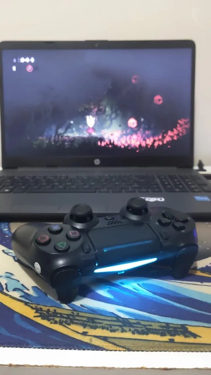 Controle Bluetooth Compatível com PS4 - Novo