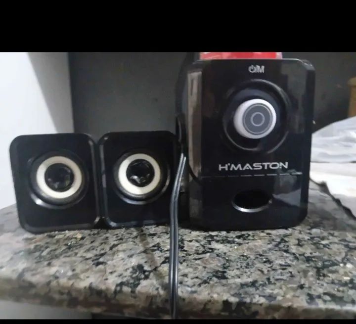 Duas caixas de som funcionando perfeitamente  - Foto 5