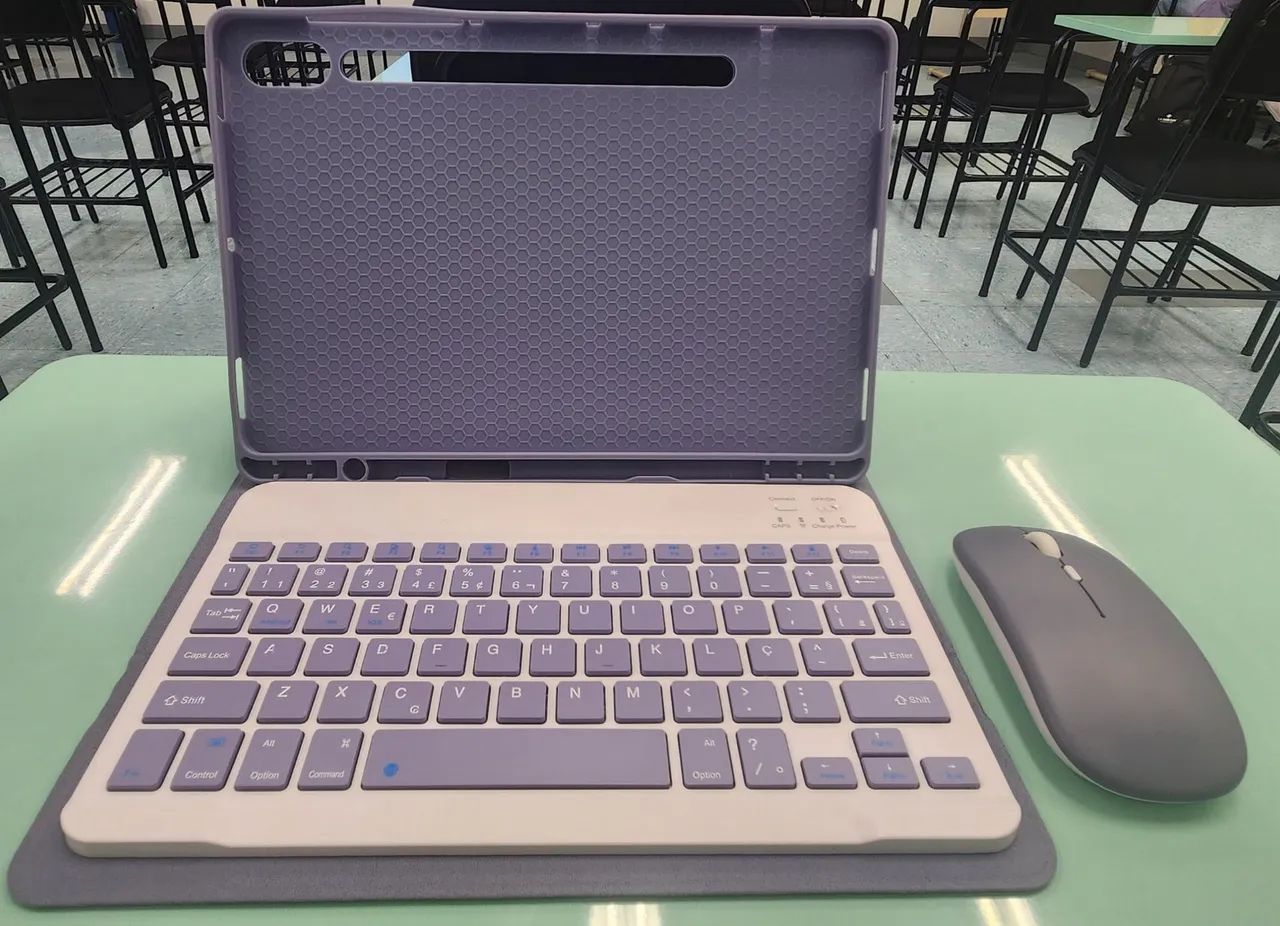 Teclado bluetooth para tablet 