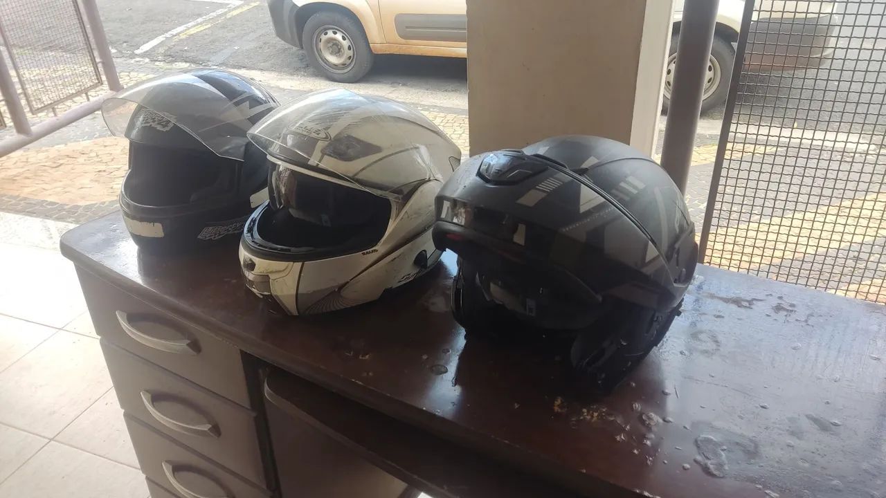 3 capacetes masculino  - Foto 2