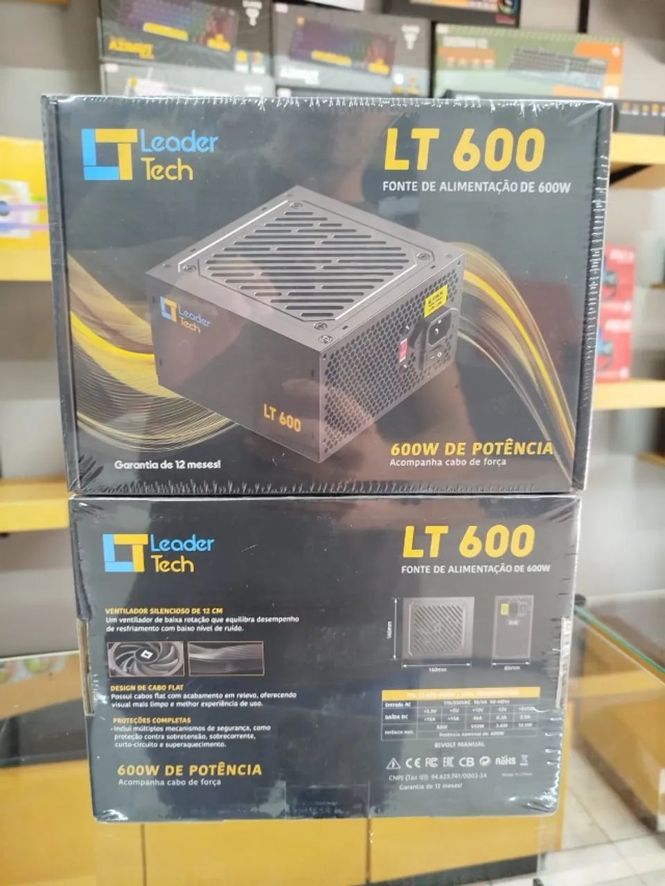 Fonte LT 600 Leader Tech