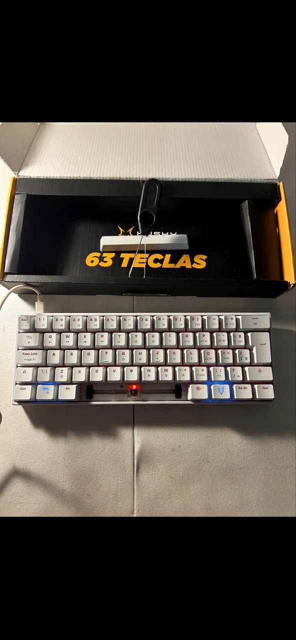 Teclado mecânico husky blizzard  - Foto 4